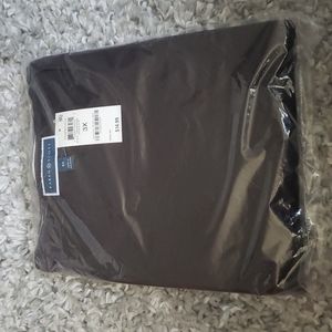 Brown Scoop Neck Shirt